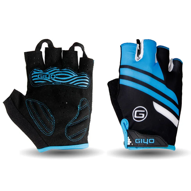 

Breaking Wind Cycling Half Finger Gloves Bicycle Mittens Racing Bike Gloves High