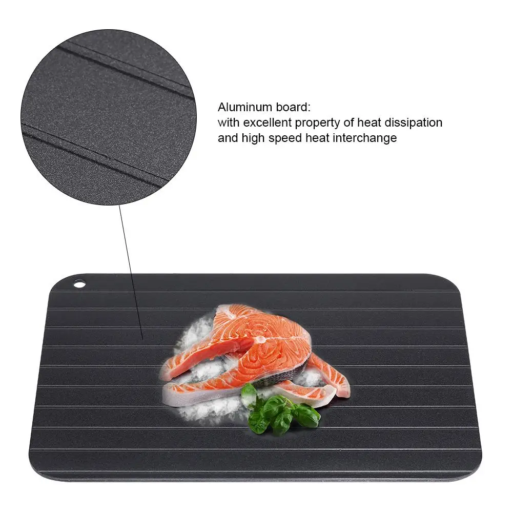 Fast Defrosting Tray Thaw Frozen Food Meat Fruit Quick Plate Board Defrost Kitchen Gadget Tool |