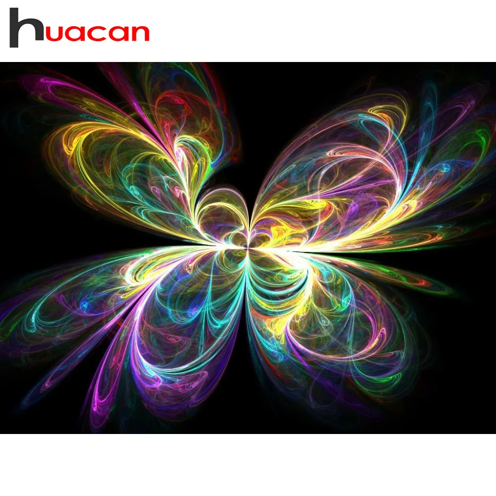 

Huacan 5d Diamond Embroidery Abstract Flower Rhinestones Pictures Diamond Painting Full Square Rhinestone Mosaic Sets Decoration