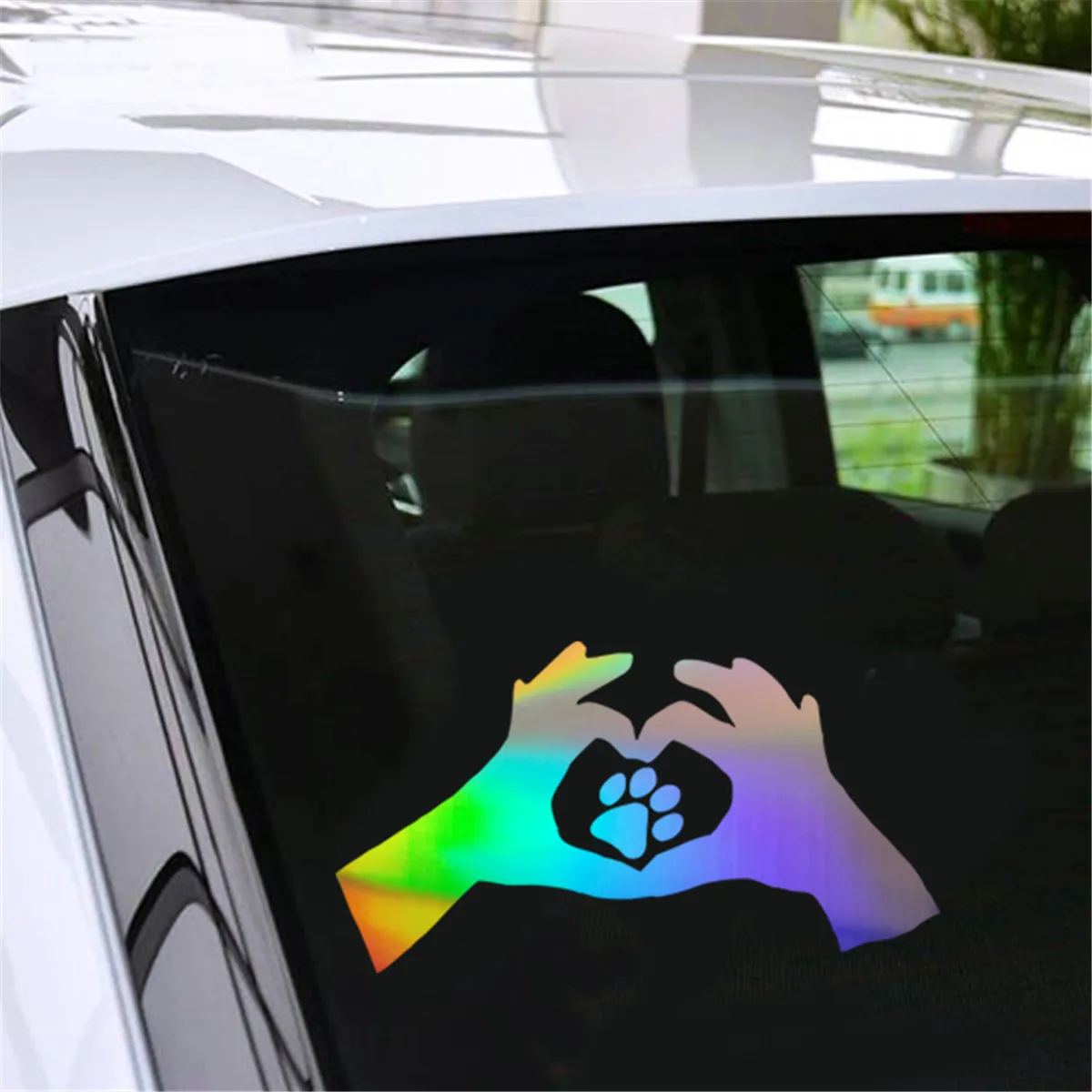 Puppy Dog PRINTS Automotive Decal//Bumper Sticker