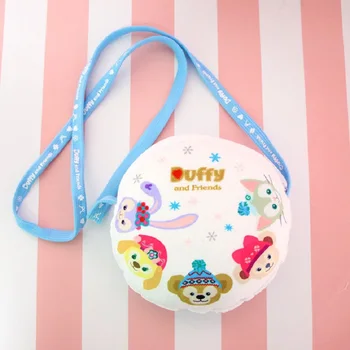 

Cute Cartoon Duffy And Friend Shelliemay Rose Stellalou Gelatoni Cookie Dog Plush Backpack Soft Shoulder bag Women Girls Gifts