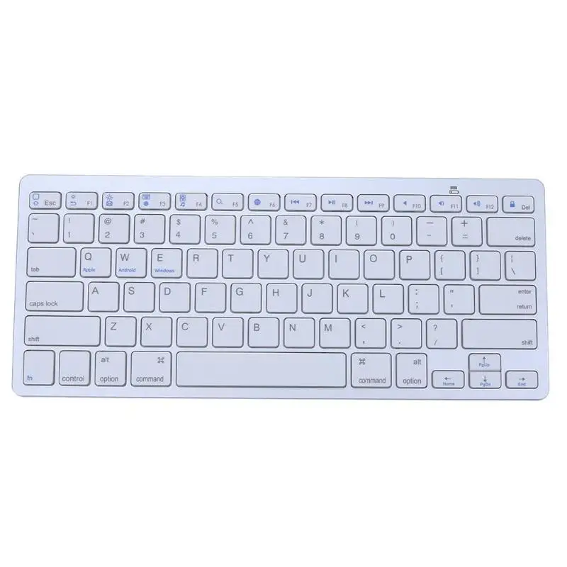 

Portable Ultra Slim Wireless Mini Bluetooth 3.0 Keyboards for Apple Ipad Windows Android IOS PC Smart Phones Computer Keyboard