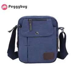 Pb Peggybuy новый человек холст сумка повседневное путешествия пакет для мужчин Crossbody плеча курьерские сумки Mochila de hombre 2019 Лидер продаж