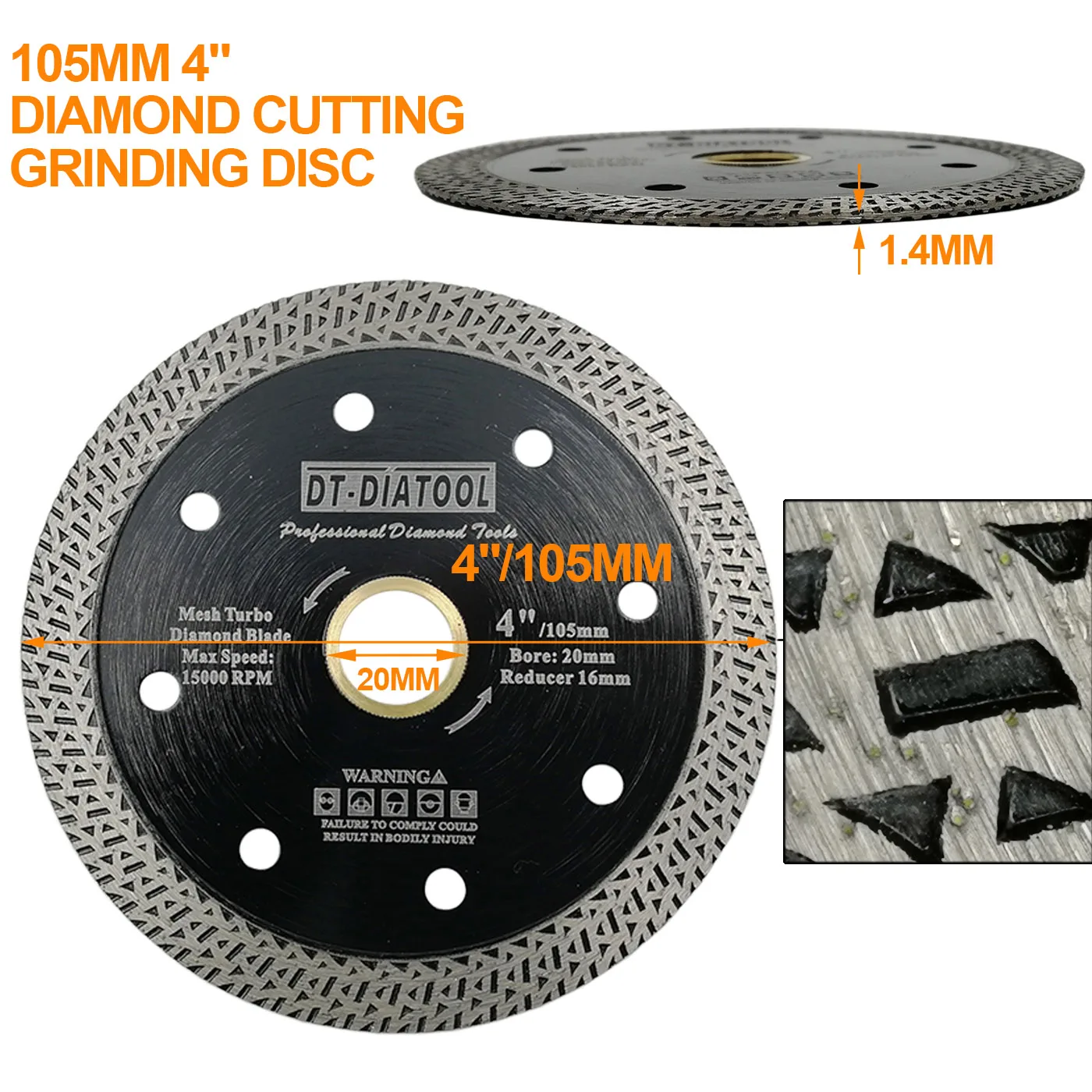DT-DIATOOL 5pcs/set 4