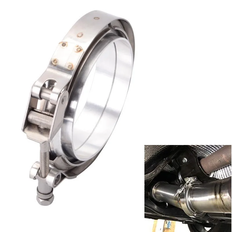 3 0 &quot/3 5&quot/4 &quotВыпускной V Band Clamp Flange Kit Для турбо выхлоп труб распределительная