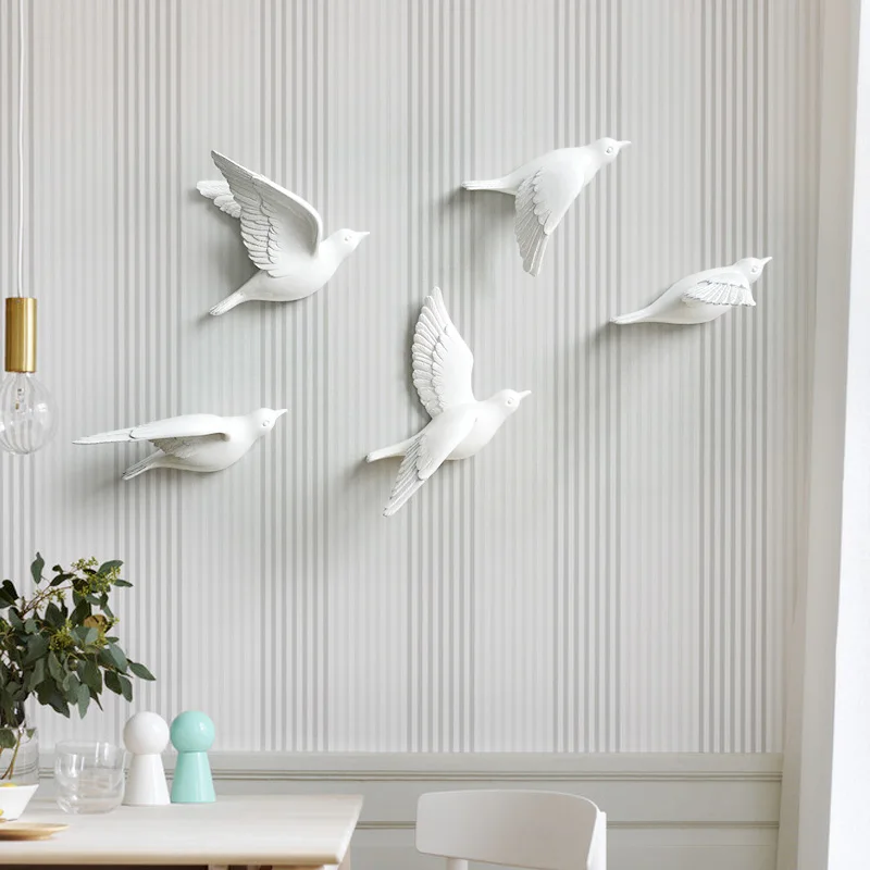 Papier Peint Mural Adhésif 3D Animaux Oiseaux I7371 - Autocollant Amovible Erin