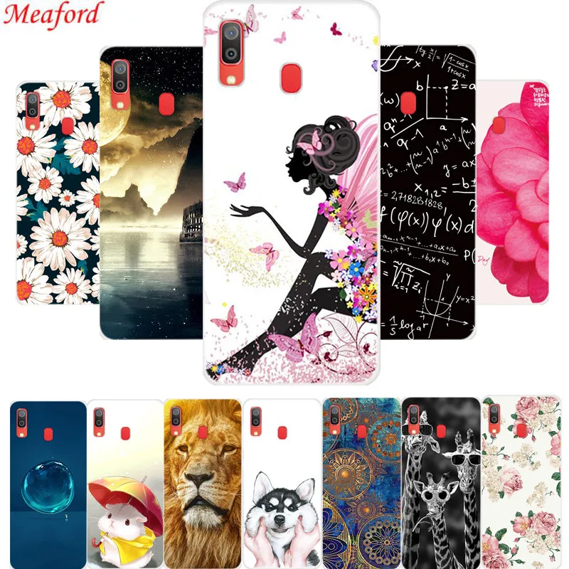 

6.4'' Cover For Samsung A30 Case Silicone Funda Soft TPU Phone Case For Samsung Galaxy A30 Case Back Cover A 30 A305F Coque Capa