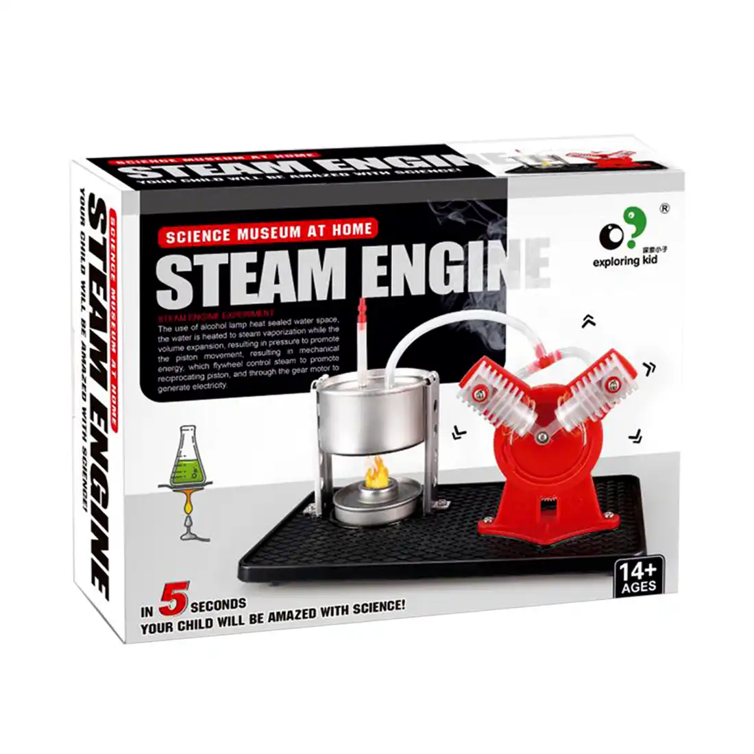 Stoommachine Experiment Model Building Kits Onderwijs Ontdekking Motor Model Kit Speelgoed Voor Kinderen Modelbouwen Kits Aliexpress