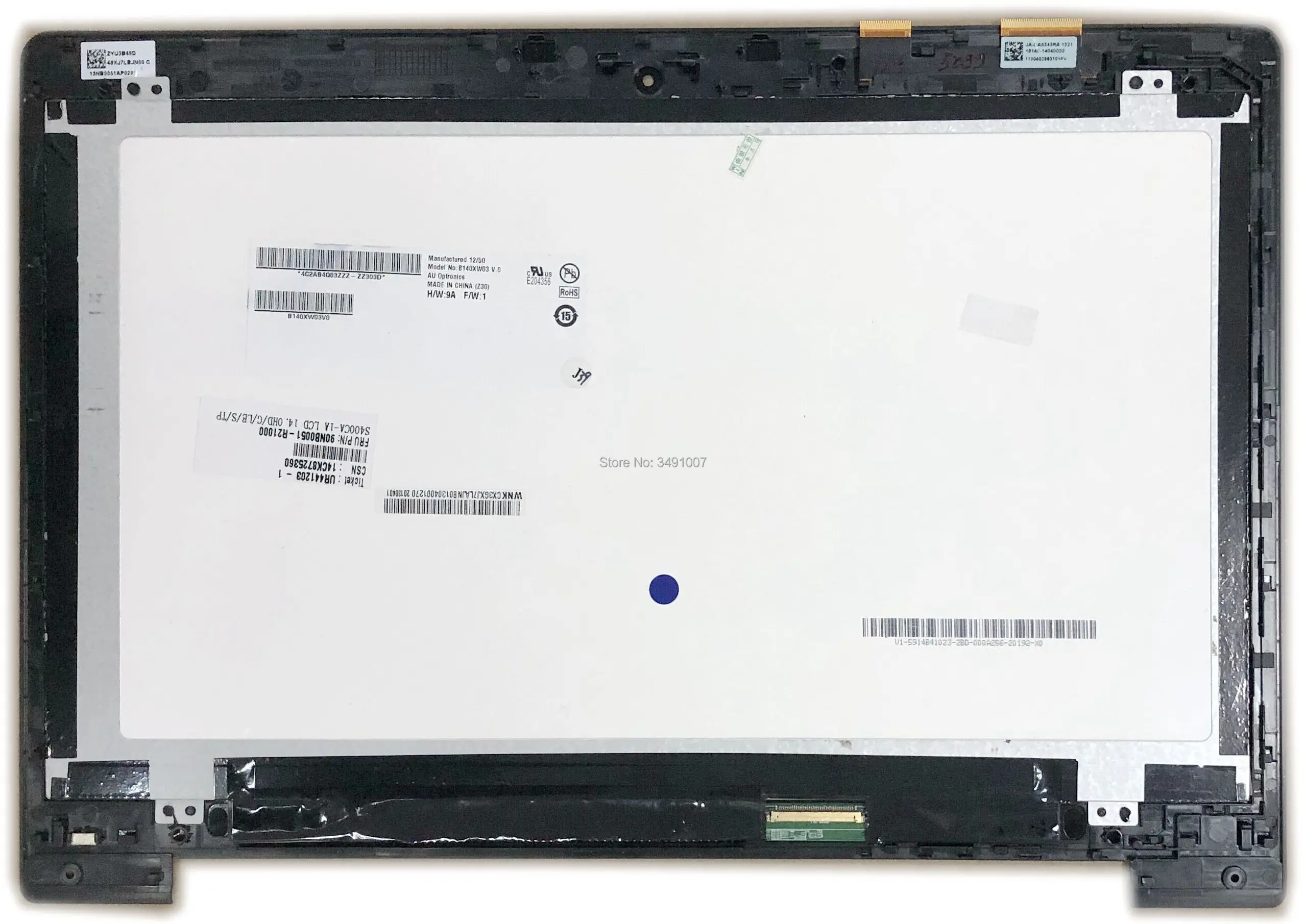 For Asus VivoBook N550JV N550 Q550L Q550LF 13N0-PXA0111 JA-DA5357SA LCD Screen Touch Screen Digitizer Glass Assembly Frame For Asus VivoBook N550JV N550 Q550L Q550LF 13N0-PXA0111 JA-DA5357SA LCD Screen Touch Screen Digitizer Glass Assembly Frame