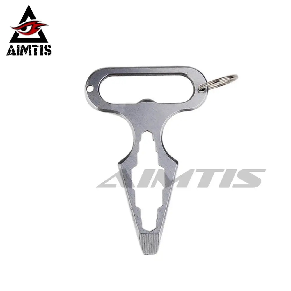 AIMTIS Открытый самообороны шип многофункциональный инструмент открывалка для