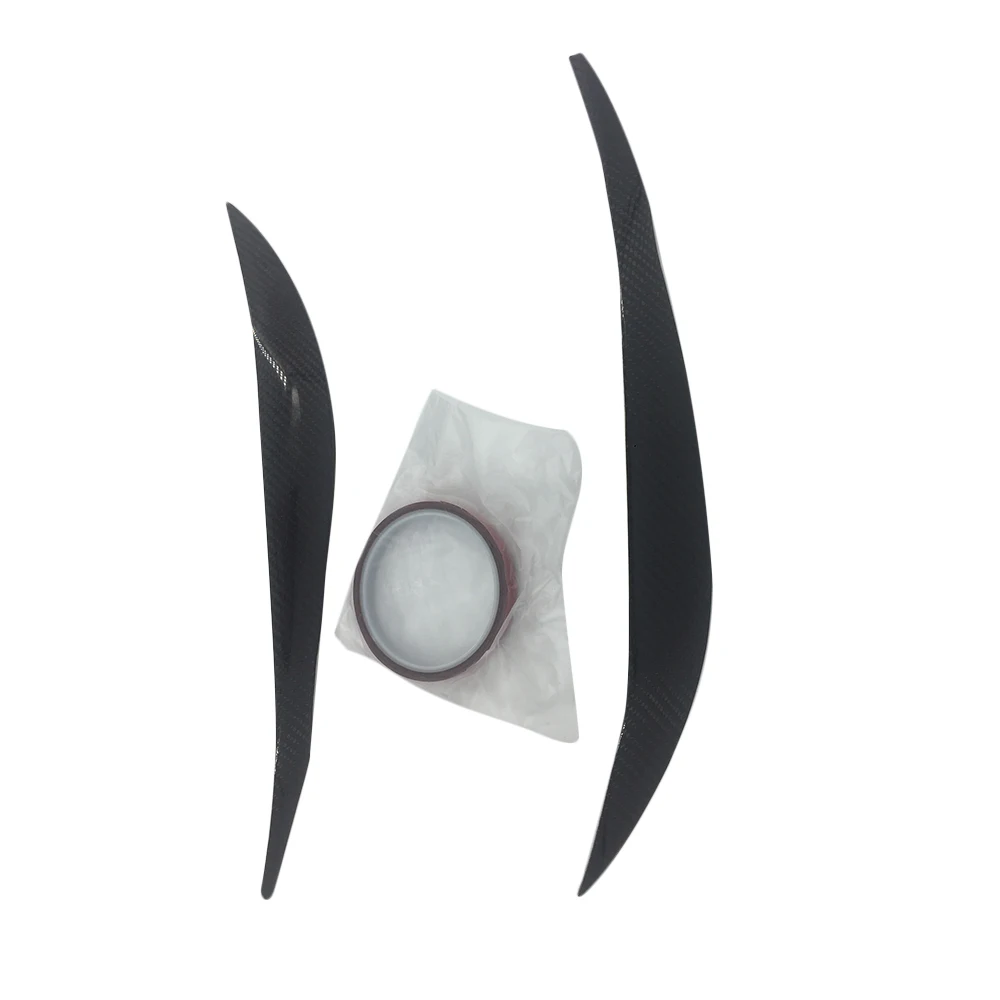 

Carbon Fiber Headlight Eye Lid Covers Headlamp Eyebrows Eyelids Trim Decoration Styling Sticker for BMW F30 325i 328i 2012-2017