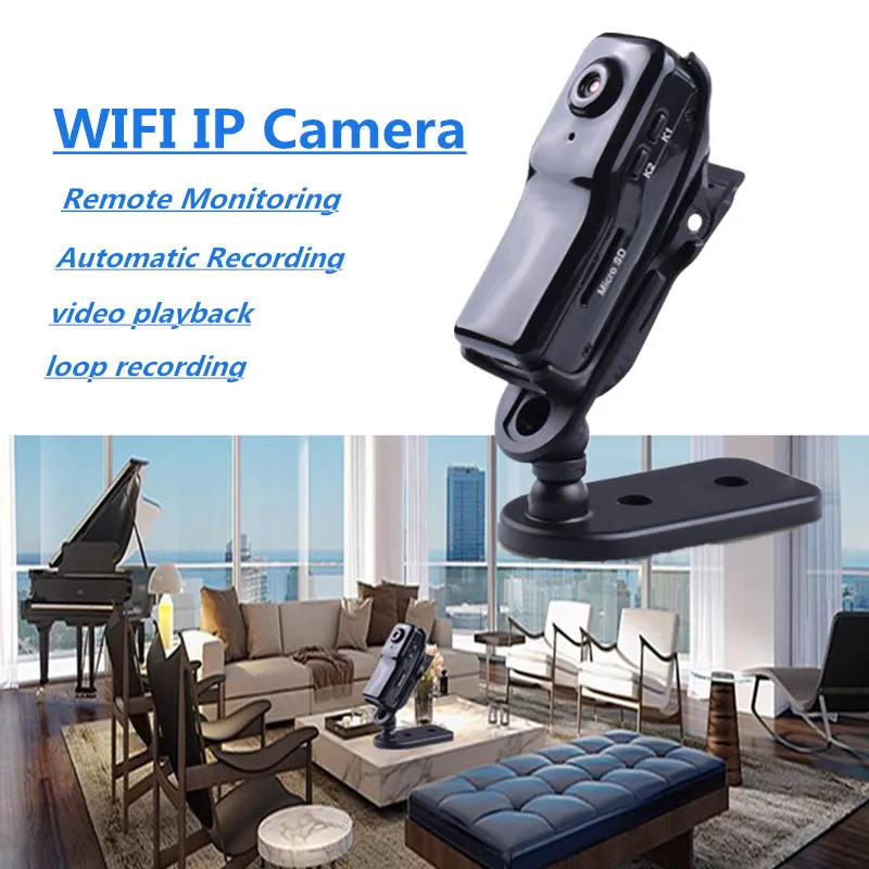 

Portable HD 720P Mini IP Camera WIFI Wireless Network Surveillance Camera Home USB Security Camera Mobile Phone Remote IP Cam