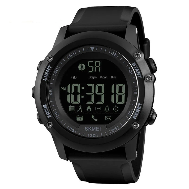 

Men's Waterproof Sport Alarm Analog Digital Bluetooth Smart Wrist Watch
