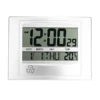 Digital Temperature Wall Clock Digital LCD Display Wall Alarm Clock Calendar Function 12/24 hour Display for Home Office Decor ► Photo 3/6