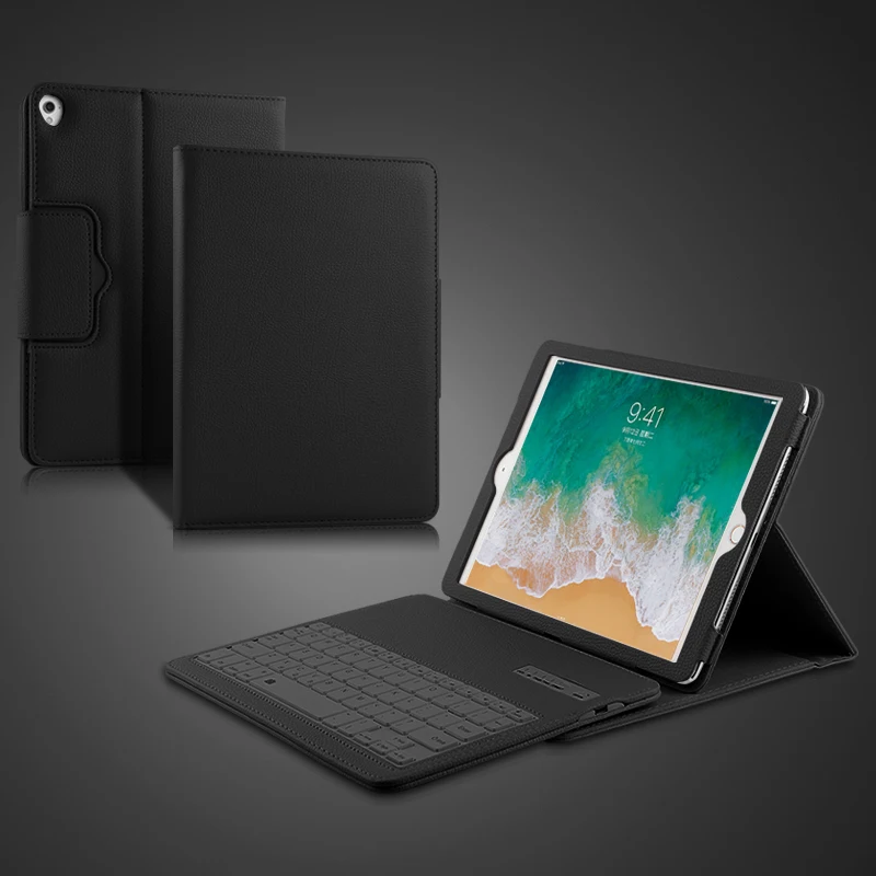 Чехол с беспроводной клавиатурой для iPad 9 7 дюйма 2017 2018 чехол Bluetooth нового A1822/3 A1893