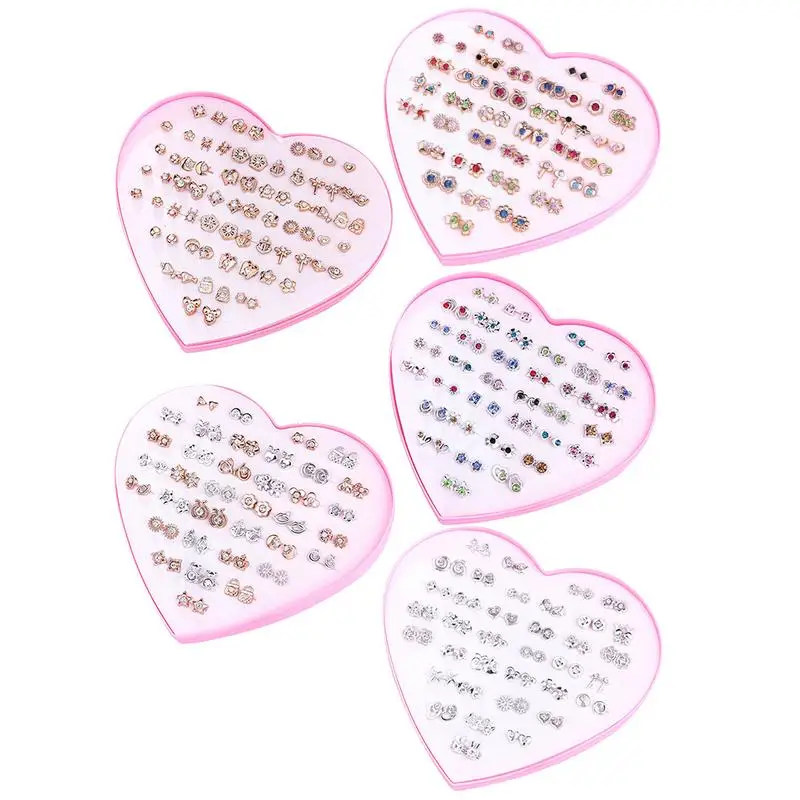 

Hypoallergenic Rhinestone Small Earrings For Women Fashionable Daily Temperament Simple Earrings For Women Gift Party Wedding