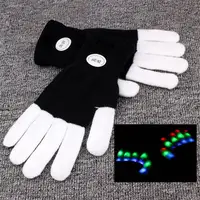 1 PCS LED Party Magic Strap Fingerless Glove LED Flashlight Torch Cover Camping Hiking Lights Multipurpose Right Hand 1