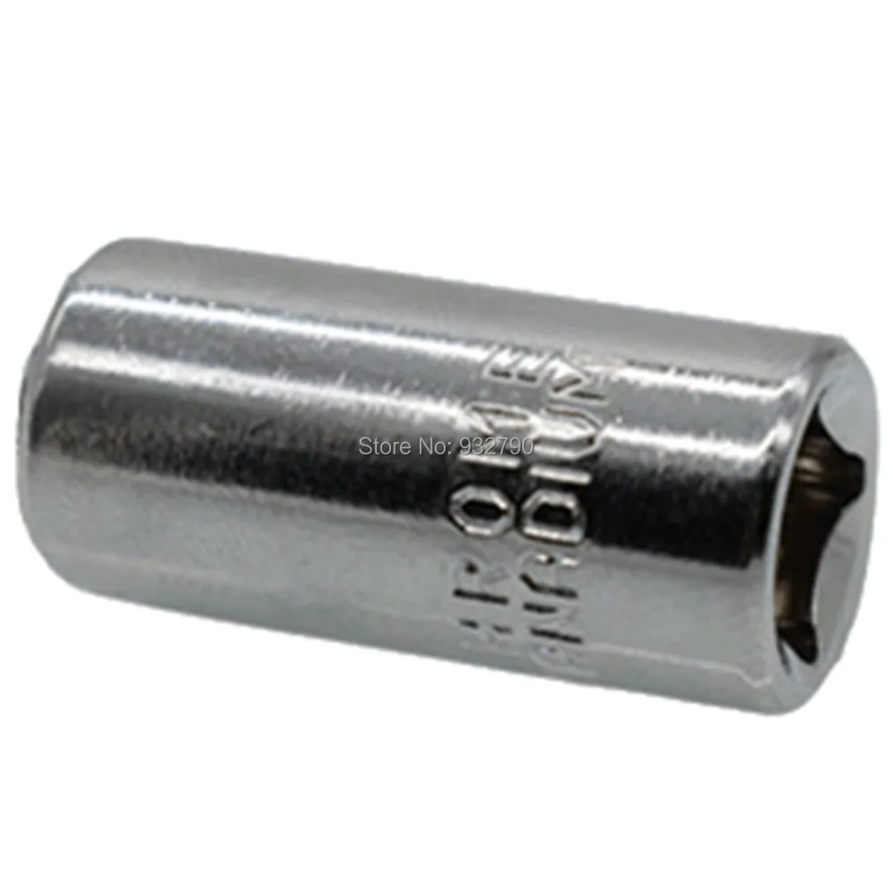 

1/4" Square Drive to 1/4" Hex Screwdriver Bit Adapter Holder for Screwdriver Bit Socket Adapter Step Drill Chamfer Converter