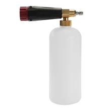 Пенопластовая насадка высокого давления, пенопластовая пушка, все пластиковые портативные пенообразователи, насадка для мойки автомобиля, мыльный распылитель