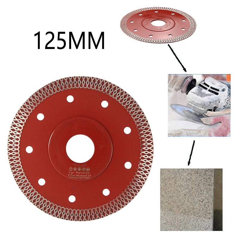 

1 Piece Turbo Diamond Cutting Disc Tile Porcelain Cutting Saw Blade 115/125MM