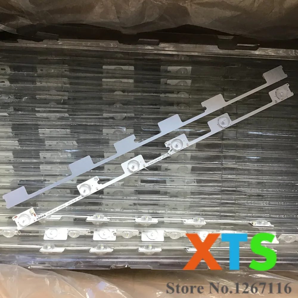 

500pcs 6v Aluminum LED TV Backlight Strips for Konka KDL48JT618A KDL48SS618U 258YTK Panel 35018539 6-LEDs 442mm 48'' TV Backlit