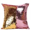 Mermaid Pillows Two Tone Sequins Throw Pillow Cushion Case DIY Case Double Sides Decorative Pillows FBE3 2