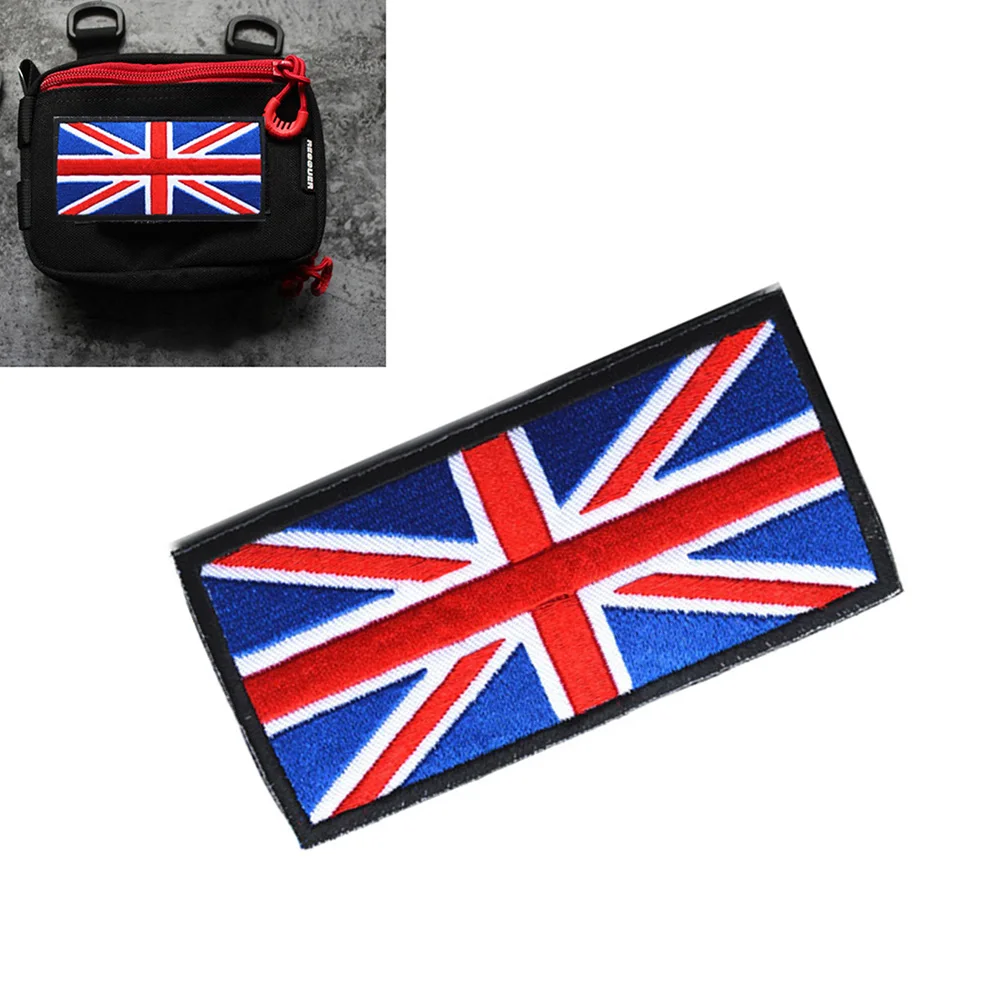 

1pc British Flag Patches Embroidery Patches For Clothing Catoon Intersperse Cloth Sewing Patch For Backpacks DIY Craft Supplies