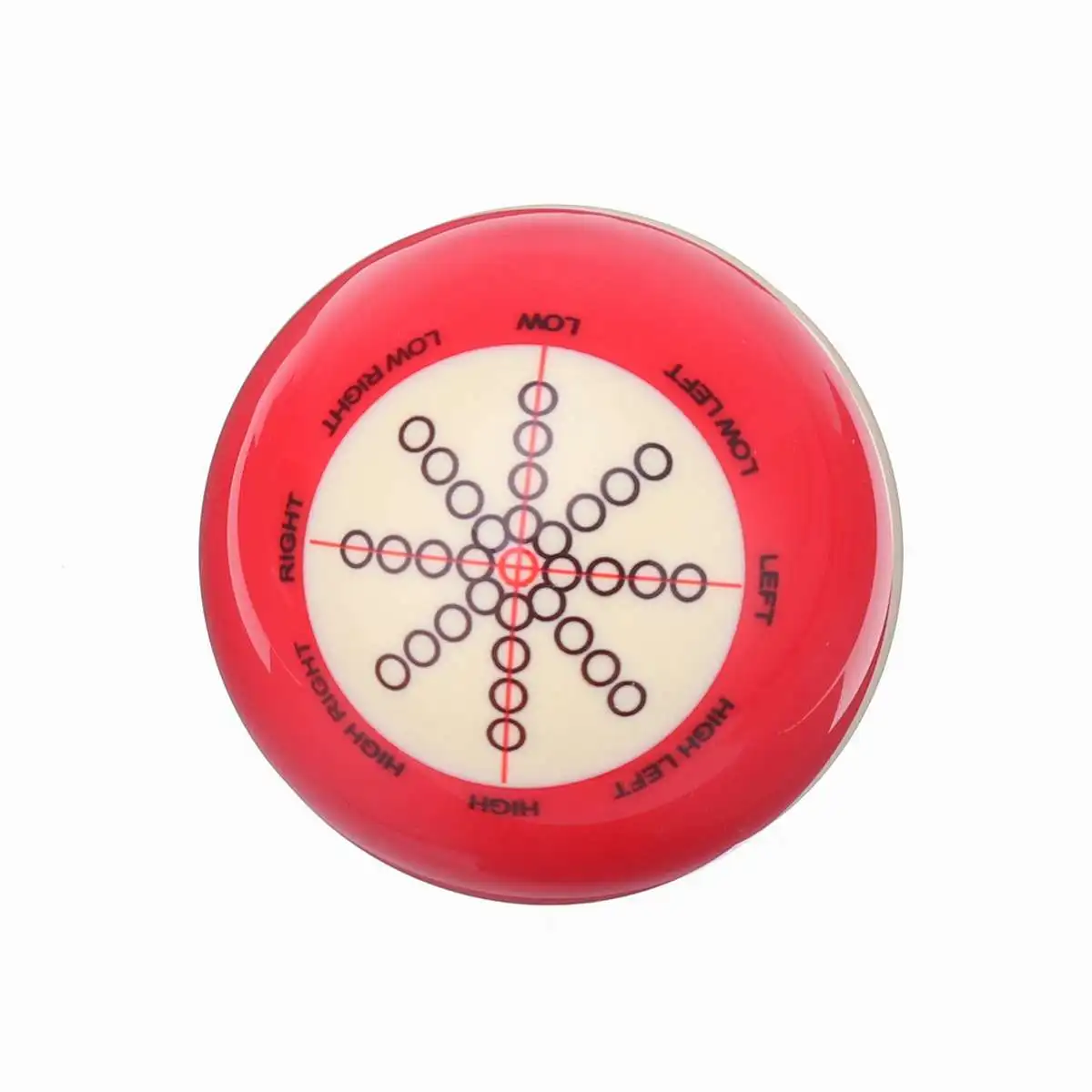 

1pcs White Red Resin Billiards Spot Pool Snooker Practice Training Cue Balls 6 o z Entertainment Sports For Beginner 57mm