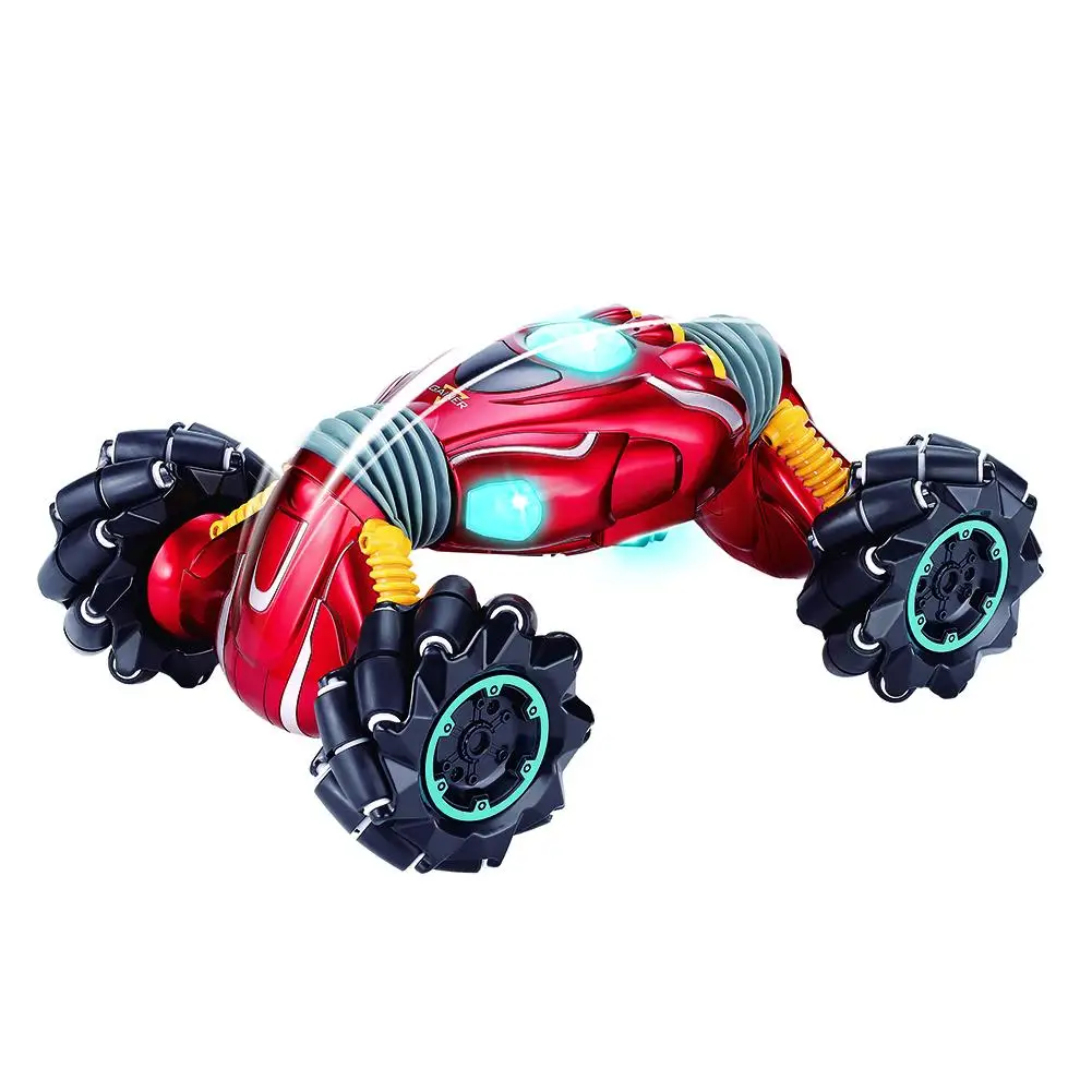 

Remote Control Twisted Car Four Wheel Drive Climbing Stunt Car Light Music Electric Double-sided Special Effects Toy Boy RC Gift