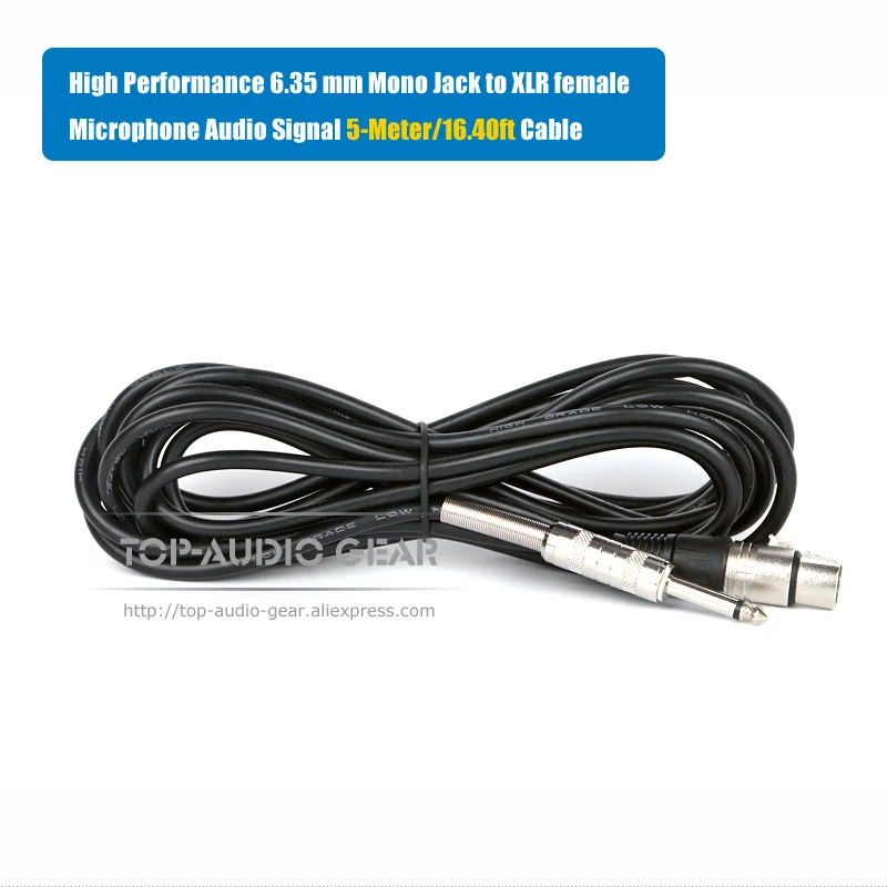 XLR разъем мама к 6 3 35 5 мм штекер проводной микрофонный кабель Шнур для SHURE KSM8 SM63 SM48