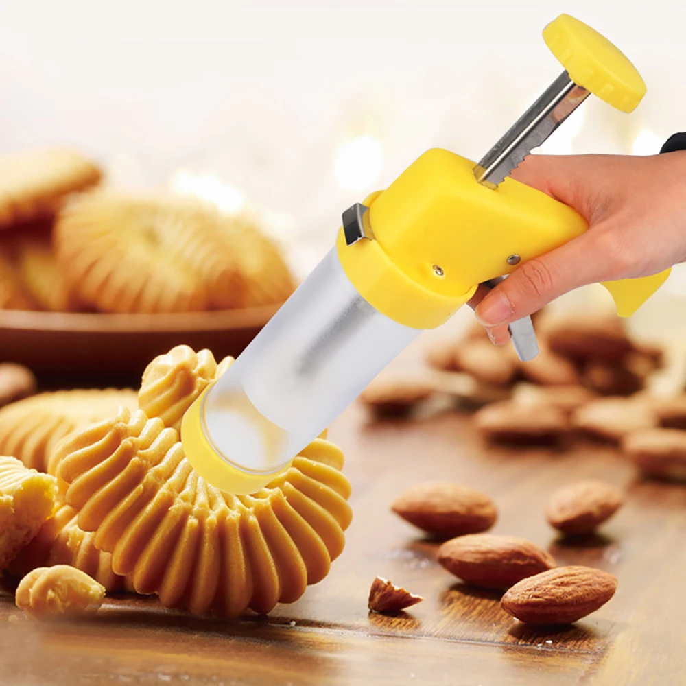 Cookies Mold Gun Kit Cookie Maker Extruder Pump Press Biscuit Making