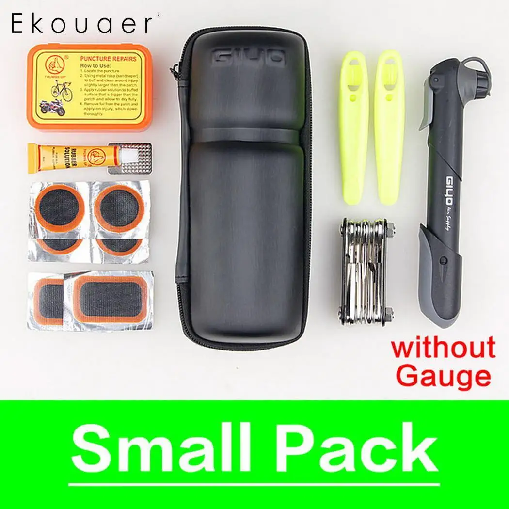 Portable Bicycle Repair Kits Bag Multifunction 1 Set x 1 x Easy to open