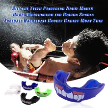 Лидер продаж силиконовый зубы протектор взрослых Рот гвардии мундгард для бокс Спорт Футбол Баскетбол Хоккей Каратэ Муай Тай