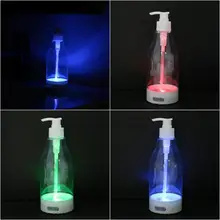 500 мл санитарный удобный автоматический диспенсер для мыла датчик цвета света для ванны жидкость для душа бутылка
