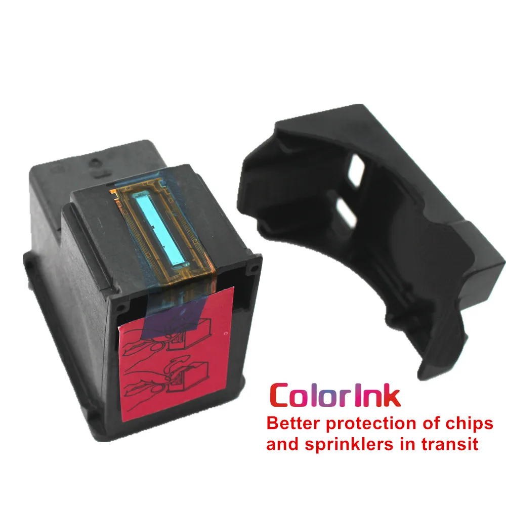 Заправленный чернильный картридж ColoInk 27XL 28XL черная замена для HP 27 28 XL Deskjet 450 450CI 5550