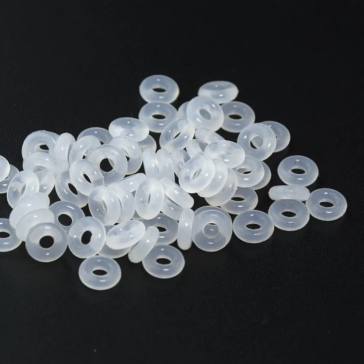 

500pcs/Lot Transparent Multicolor Rubber Clip Ring Charms Safety Stopper Bead Fits for Bracelets & Necklaces Jewelry Gift