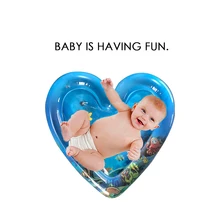 Детский Надувной водный игровой коврик, надувной ПВХ животик, игровой коврик для малышей, Веселый игровой центр, водный коврик с насосом