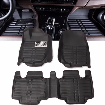 

Audew Floor Foot Pad Front + Rear Liner Waterproof Mat For TOYOTA RAV4 2013 2014 2015 2016 Car Styling Carpet Floor Liner