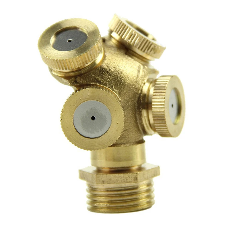 

1PC Brass Agricultural Misting Spray Nozzle Garden Sprinkler Irrigation System NB0373