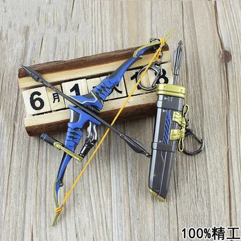 

Mini Game Weapons Semi Bow and Arrow Models Arrows and Concealed Weapons Can Be Launched Emit Toys Garage Kit Action Figures
