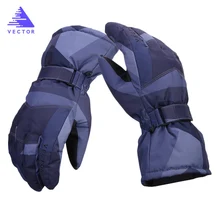 Векторные зимние L XL размер лыжные перчатки ветрозащитные водонепроницаемые теплые лыжные перчатки для сноубординга