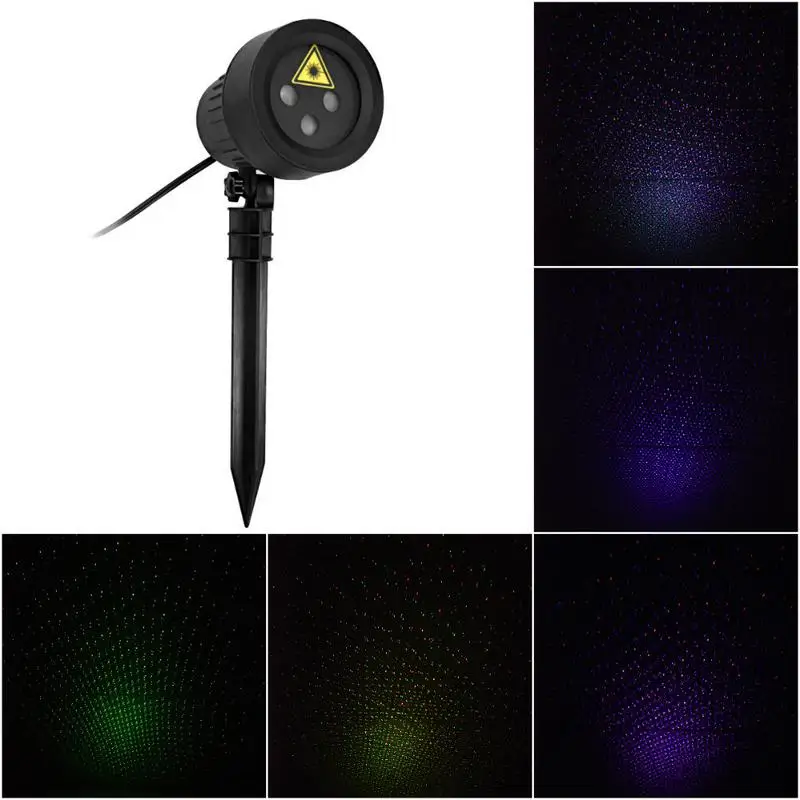 

RF Remote Control RGB Static Starry Laser Outdoor Light