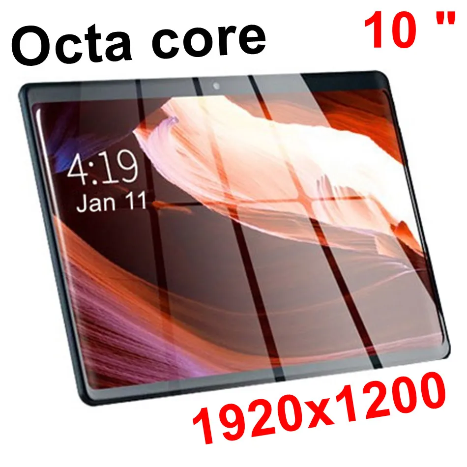 Super 2 5D IPS 10 inch tablet MT6753 Octa Core 32GB 64GB IPS Tablets pc 1920x1200