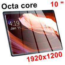 Super 2.5D IPS 10 zoll tablet MT6753 Octa Core 32 GB/64 GB IPS Tabletten pc 1920x1200 IPS Android 7.0 Nought 10 10,1