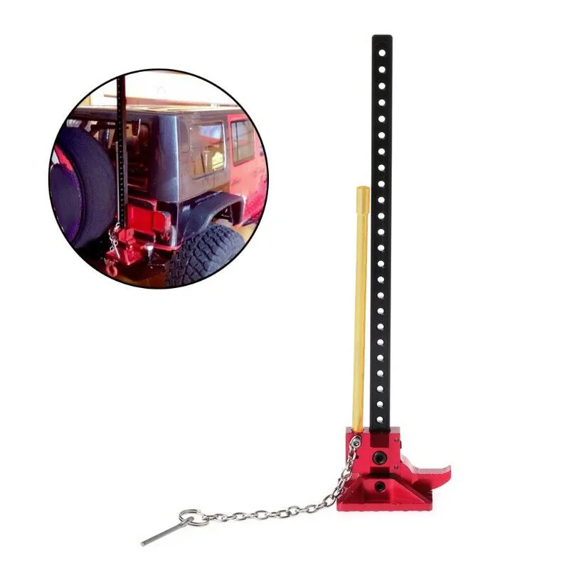 

1/10 RC Rock Crawler Slideable Metal Jack Tool Cars For Axial SCX10 Tamiya CC01