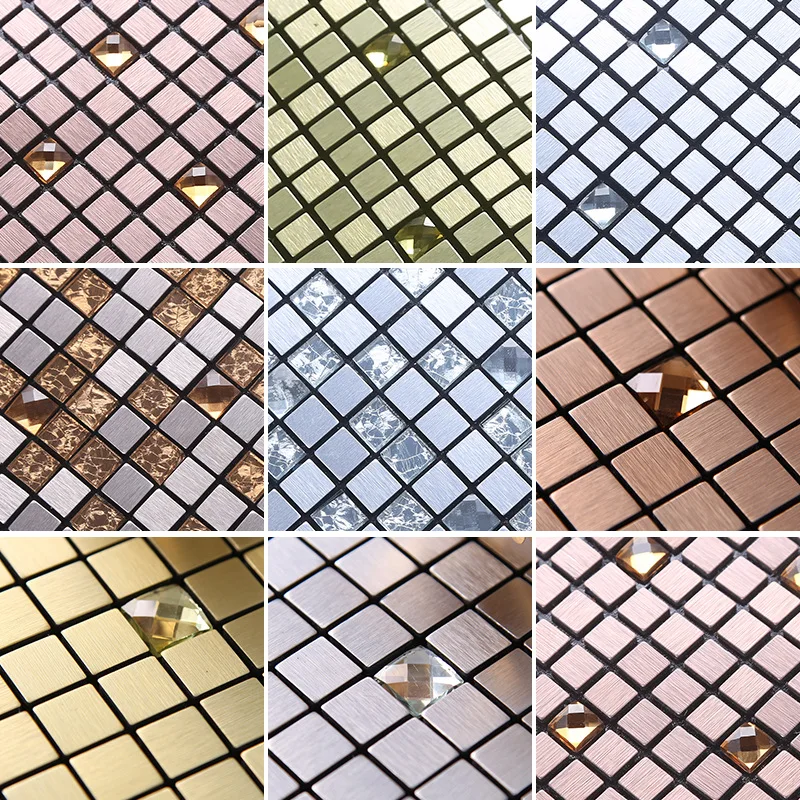

Self Adhesive Mosaic Backsplash Sticker Decal Kitchen Peel And Stick Wall Mosaic Tiles for Kitchen Backsplash Decoration