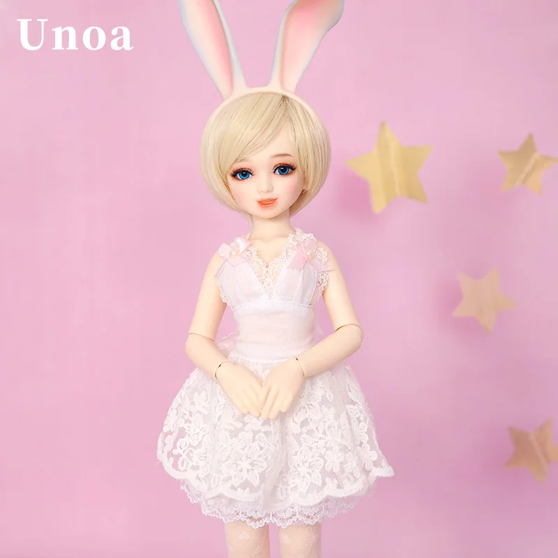 Unoa Chibi Lilin BJD кукла 1/6 Dollfie мульти Лицевая панель Prim Спящая Подмигивающая озорная игрушка для девочки Лучший подарок на день рождения