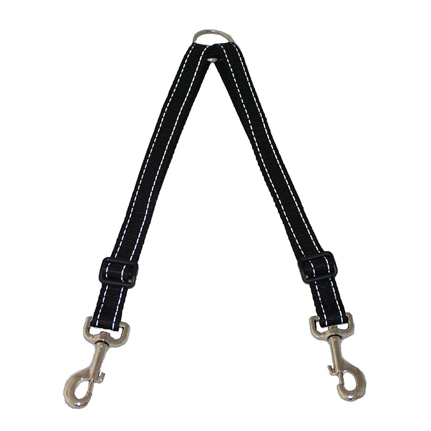 

Reflective - Double Dog Leash - No Tangle - Two Dog Leash Coupler, Double Dog Walker and Trainer Leash - 2 Dogs Adjustable Spl
