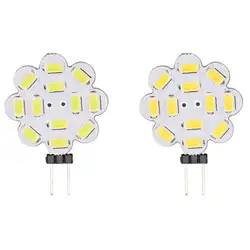 G4 светодиодный светильник DC 12 V 3 W 12 SMD5730 180 градусов автомобилей морской Camper колесах светодиодный свет лампы