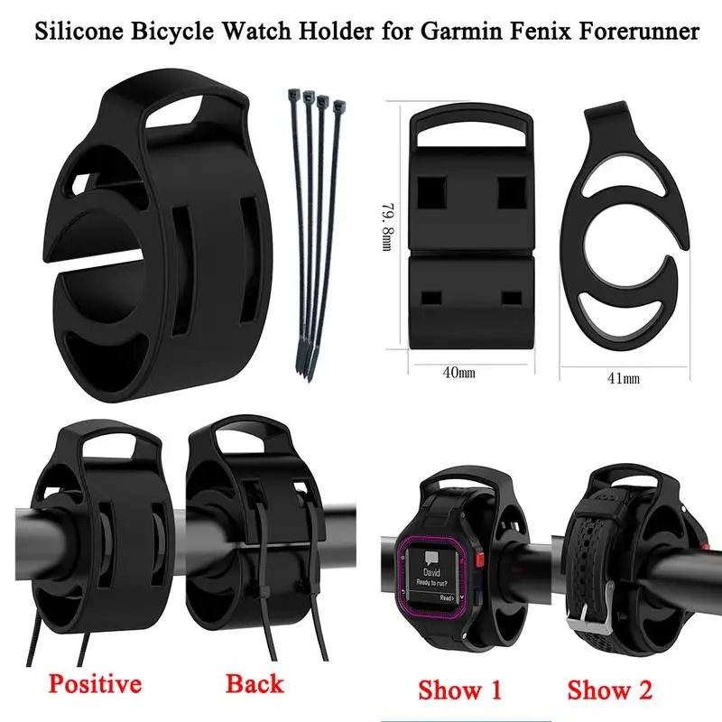 Новое Силиконовое крепление для часов Тип руля велосипеда держатель Garmin Approach S1 S3